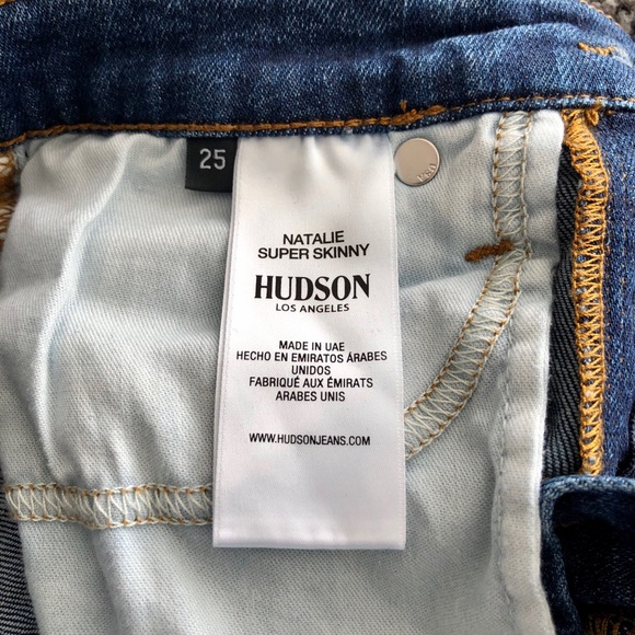 HUDSON Jeans Natalie Mid Rise Ankle Super Skinny - Picture 6 of 9